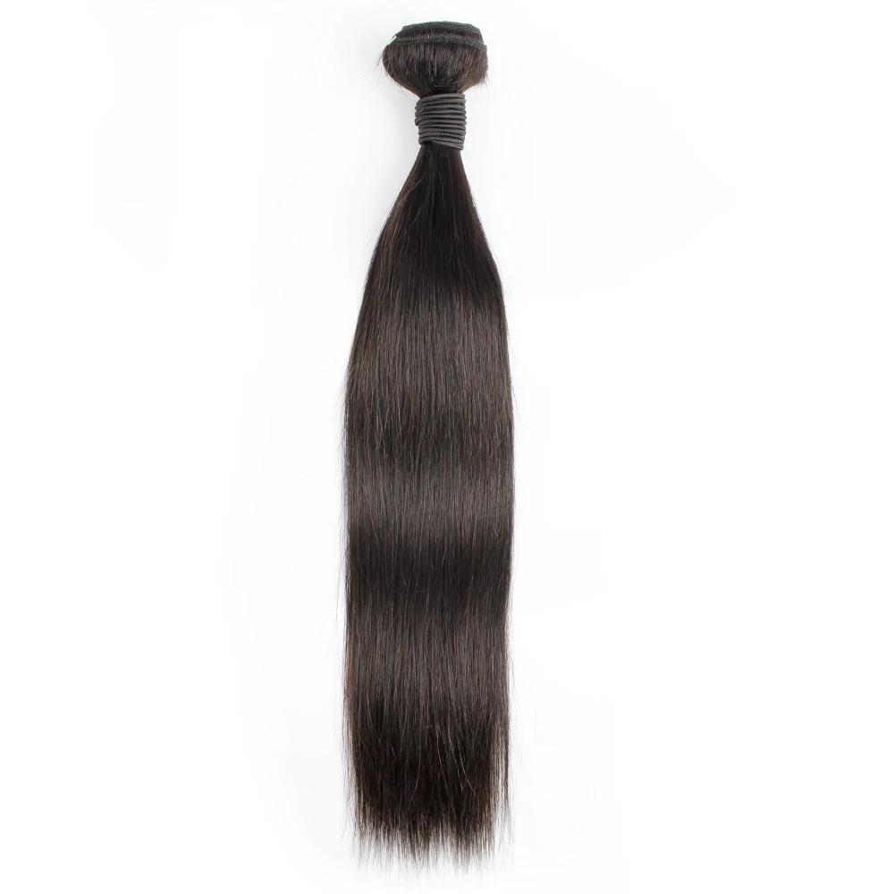 

Virgin Indian Human Hair Extension Bone Straight Natural Color Unprocessed Remy Hair Bundles With Cuticle Aligned 10 to 24 Inch