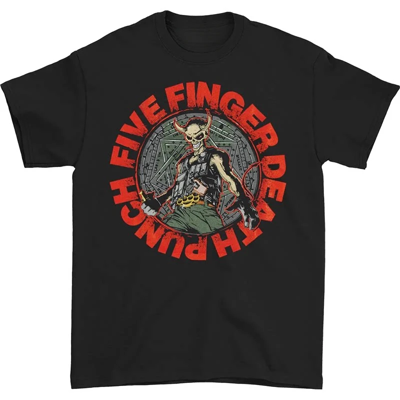 Best Five Finger Death Punch California Metal Band American Retro Oversized High Street T-shirt