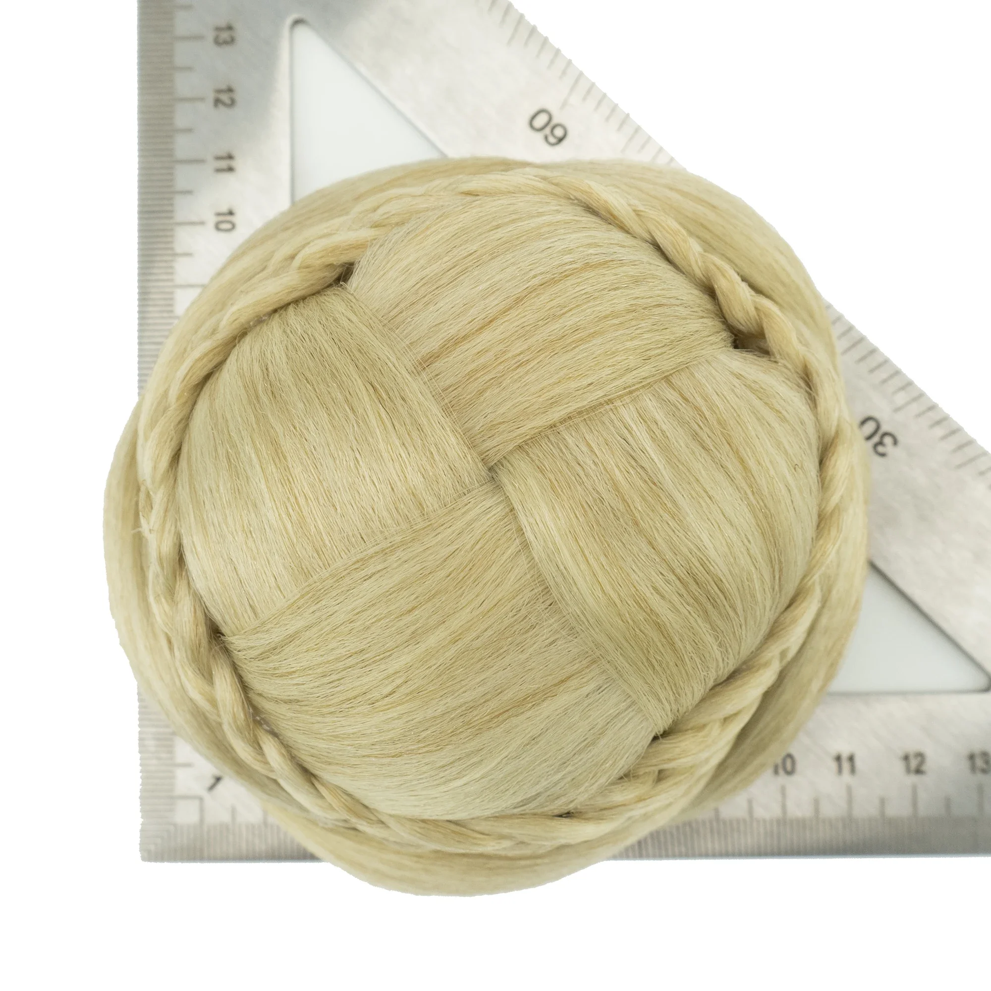 الاصطناعية اليدوية مضفر العقدة راقصة غطاء الشعر دونات قطع الشعر Scrunchies كعكة الشعر شعر مستعار إكسسوارات الشعر للنساء