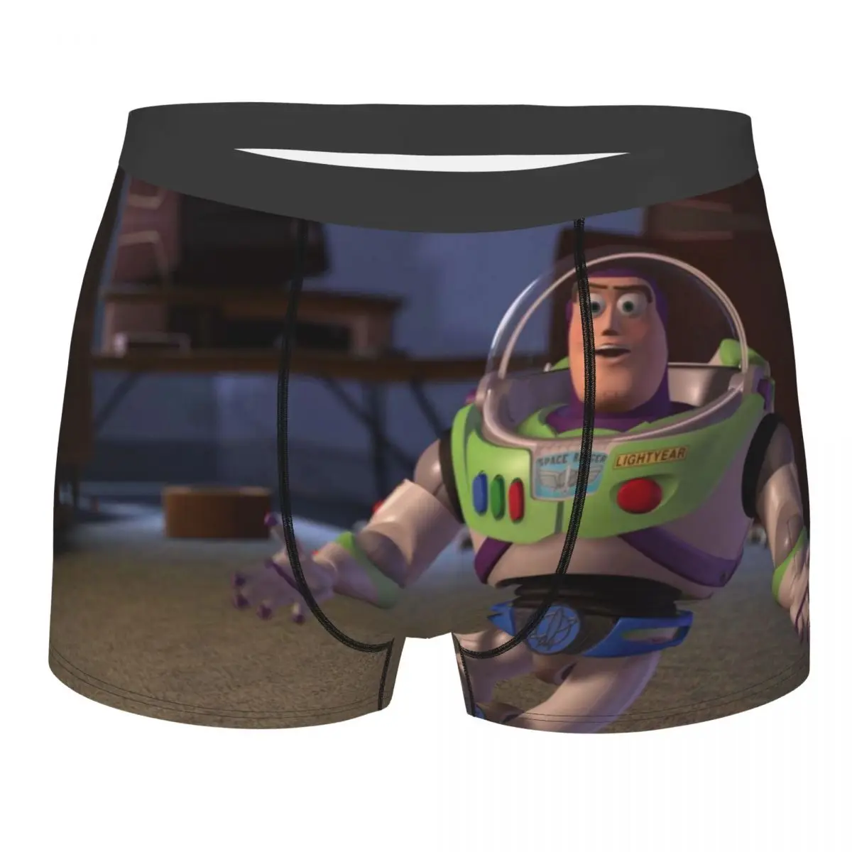 Buzz Lightyear Disney Toy Story Buzz Lightyear Underpants Homme Panties Male Underwear Ventilate Shorts Boxer Briefs