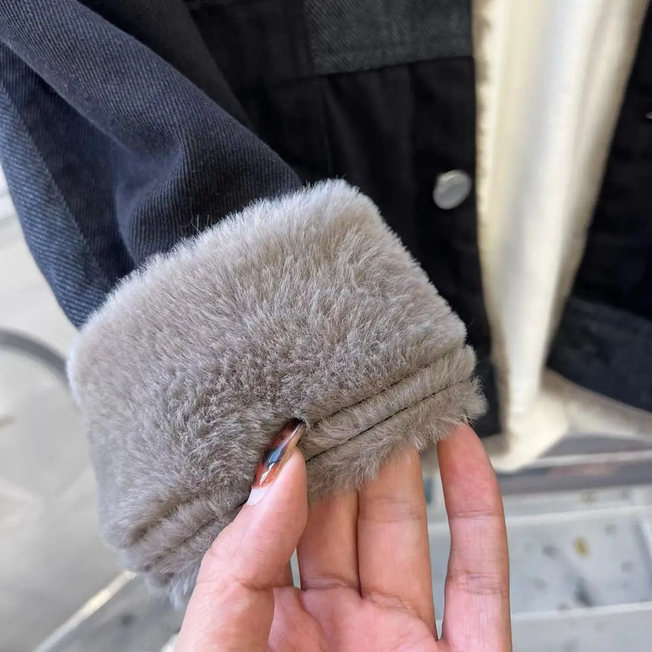Teens Winter Children Boy Denim Coat Patchwork Plus Velvet Thicken Warm Kid Big Boy Jacket Loose Single Breasted Baby Outerwear