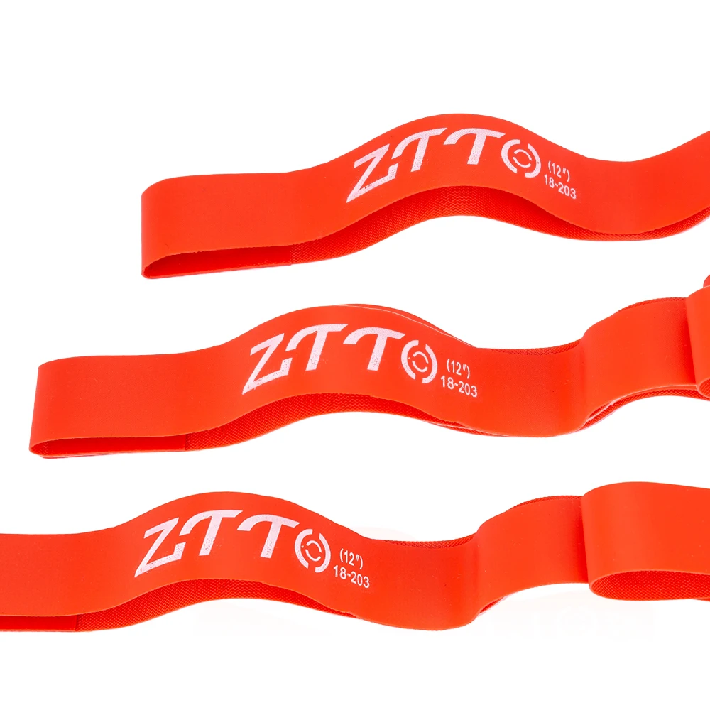 ZTTO 2 Stück Fahrrad Nylon Felgenbänder Felgenstreifen für 14 16 18 20 22 24 26 27,5 29 Zoll 700c MTB Mountain Road Fahrrad Klappreifen