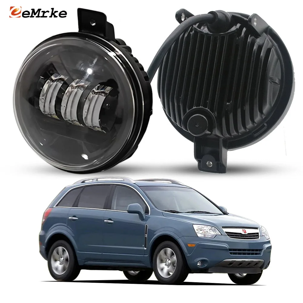 

Для Saturn Vue 2008 2009 2010 Обновление светодиодных противотуманных фар в сборе 40 Вт Автомобильные PTF DRL дневные ходовые огни дальнего света белая/желтая пара