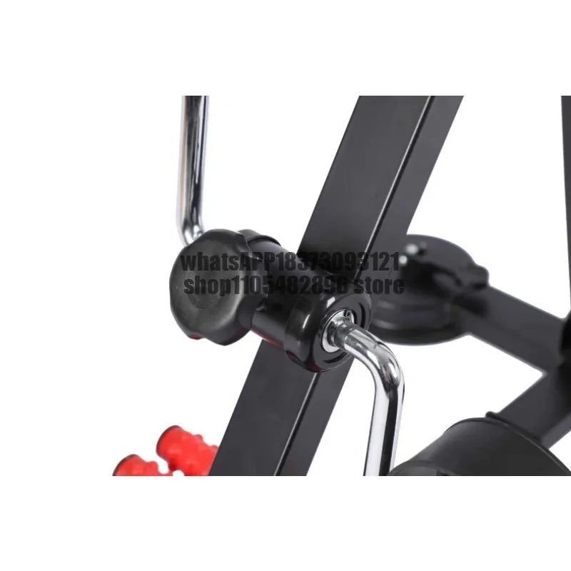 Home Stepper Exercise Bike with Massage Points Upper Lower Body Trainer Indoor Leg Arm Workout Fitness Equipment