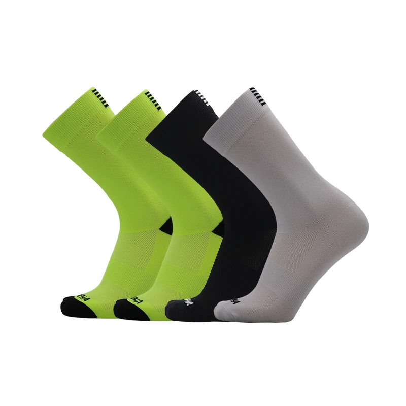 Outdoor Road Cycling Socks New Stripes Sports Compression Bicycles, Racing Socks Men and Women Running Socks Calcetines Ciclismo