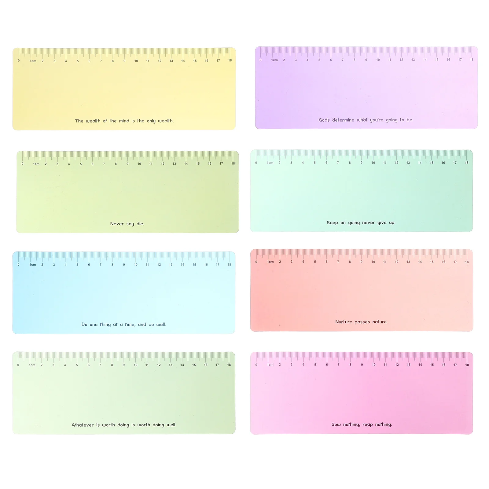 

1Set Guided Reading Strips Colorful Scale Bookmark for Students Reading Writing Practice Classroom Home Study Tool