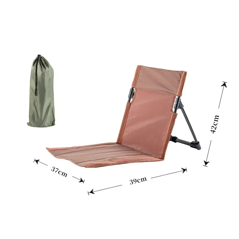 Customized Lightweight Aluminum Oxford Folding Beach Chair Quick Open Fishing Foldable Camping Chair