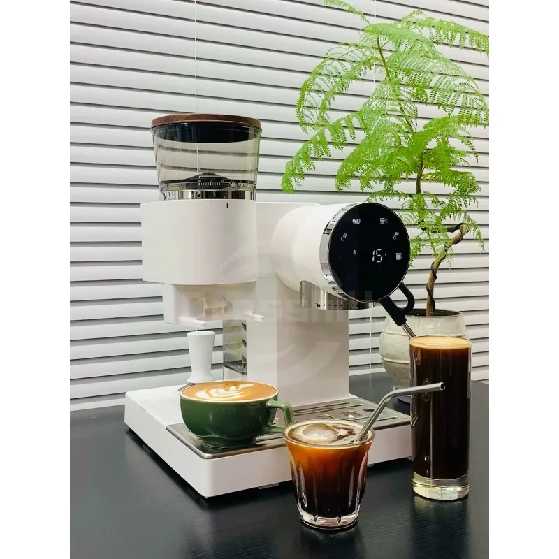 High Quality Semi Automatic Coffee Maker Portable Design Programmable Shot Volume Outdoor Hotel Household Espresso Machine