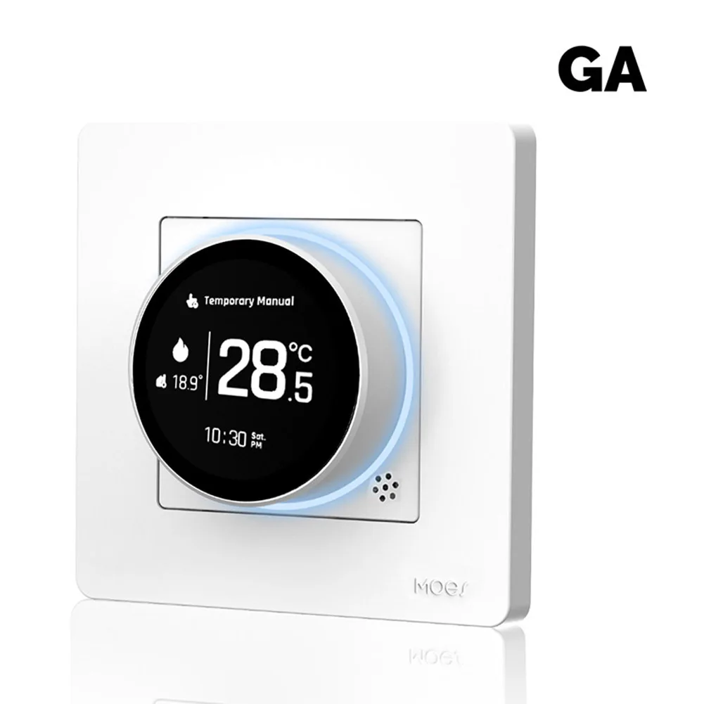 

Smart Knob Thermostat Temperature Controller Smart Home Heating Knob Thermostat for Electric Floor Heating Water/Gas Boiler