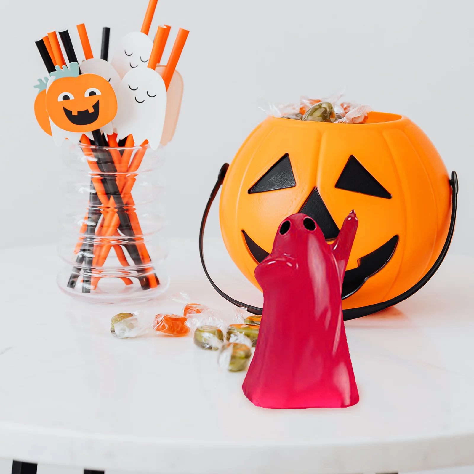 Halloween 3D Ghost siliconen mal voor het maken van DIY geurende mal Ghost Ornament Craft Supplies Desktop Ornament