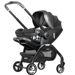 3-in-1 baby safety stroller, two-way newborn baby safety seat, portable 3-in-1 stroller for ages 0-2le for 0-2 years old