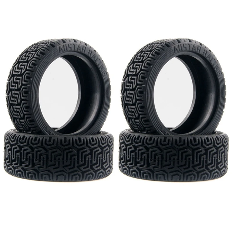 4Pcs 68Mm 1/10 RC On-Road Drift Touring Car Rubber Tire Wheel Tyre For Sakura Traxxas HSP Tamiya HPI Kyosho Redcat