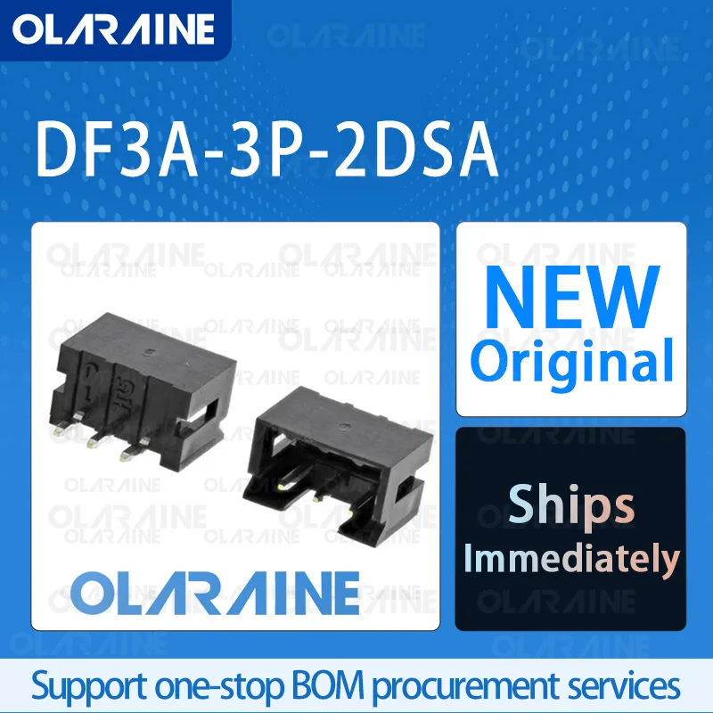 

50/200/500Pcs DF3A-3P-2DSA 100% brand new and original IC chip Headers and wire housings Connector 3 Position 3 A