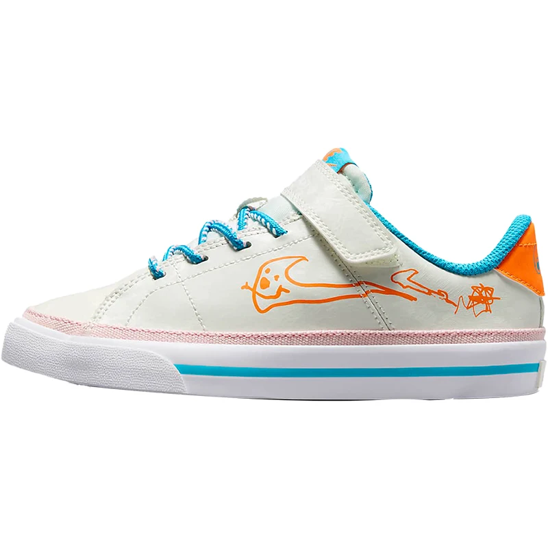 Nike Authentique Court Legacy GS Grade Chaussures de skate scolaire DZ2814-100