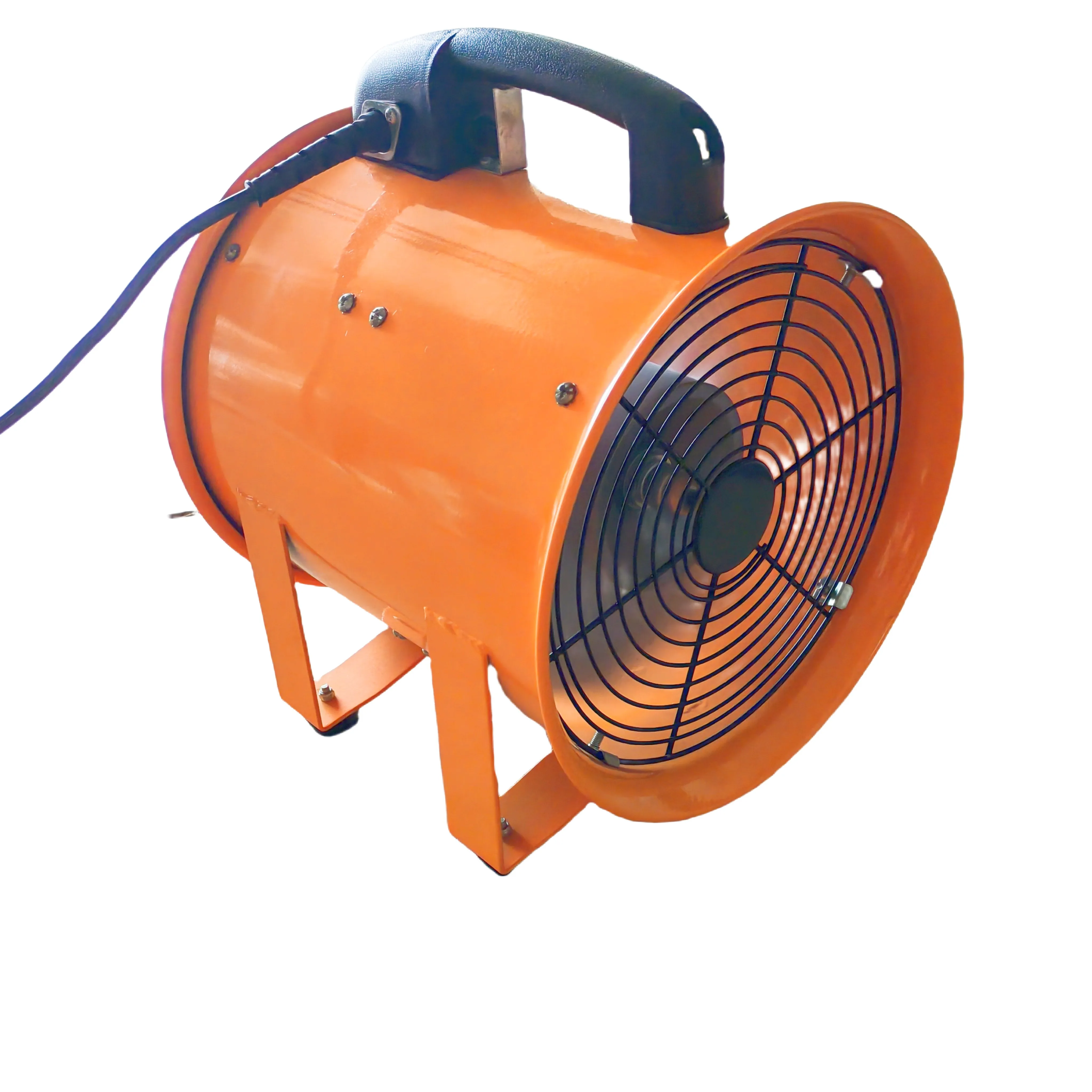

SHT Portable Axial Flow Fan Ball Bearing Free Standing 3000rpm Speed Electric OEM Customizable For Marine Exhaust Smoke Exhaust