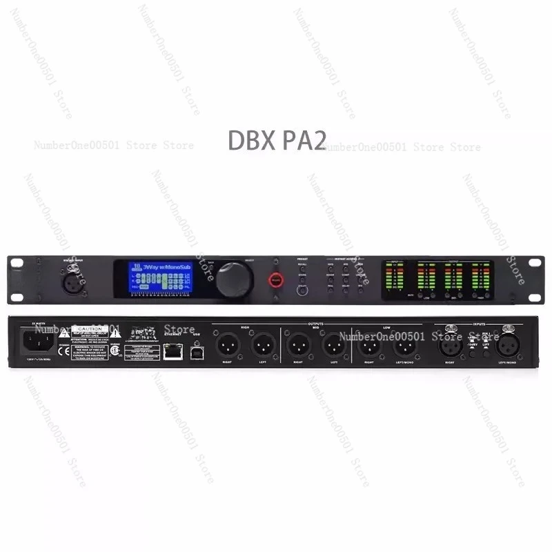 260 VENU360 PA2 2 in 6 out DSP Audio Processor AutoEQ Feedback Suppression Loudspeaker Management for Live Sound