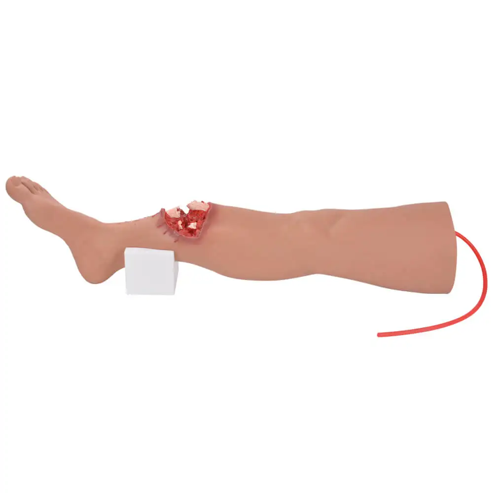 Open Tibial Fracture Leg Wound Simulator