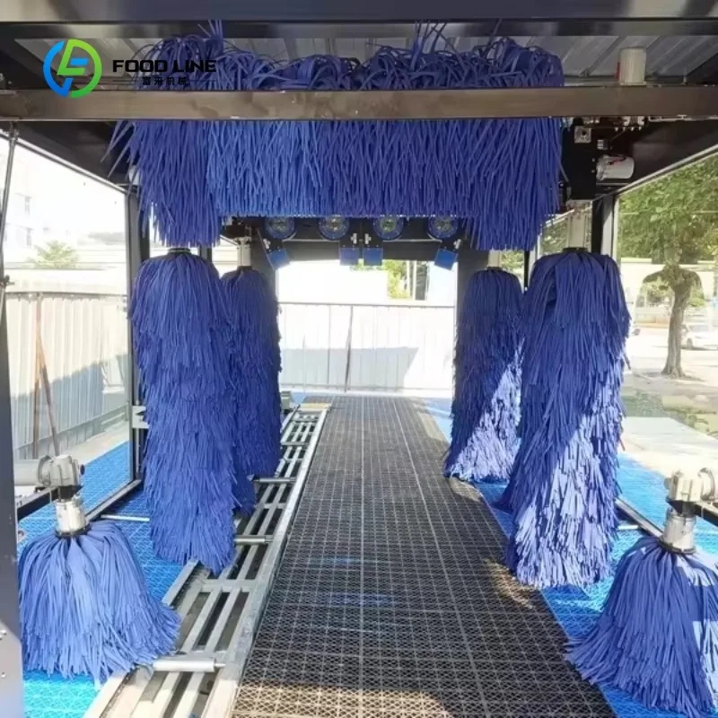 Customized Factory Direct Sell High Pressure Car Washer Machine Self Fully Automatic Tunnel Car Washing Machine