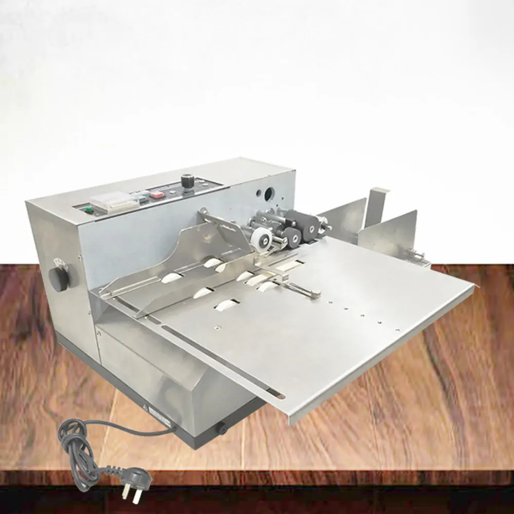 NEW  Pagination Machine Automatic Counting Point Card Machine Inkjet Printers Conveyors Count Bag Card Paging Machine