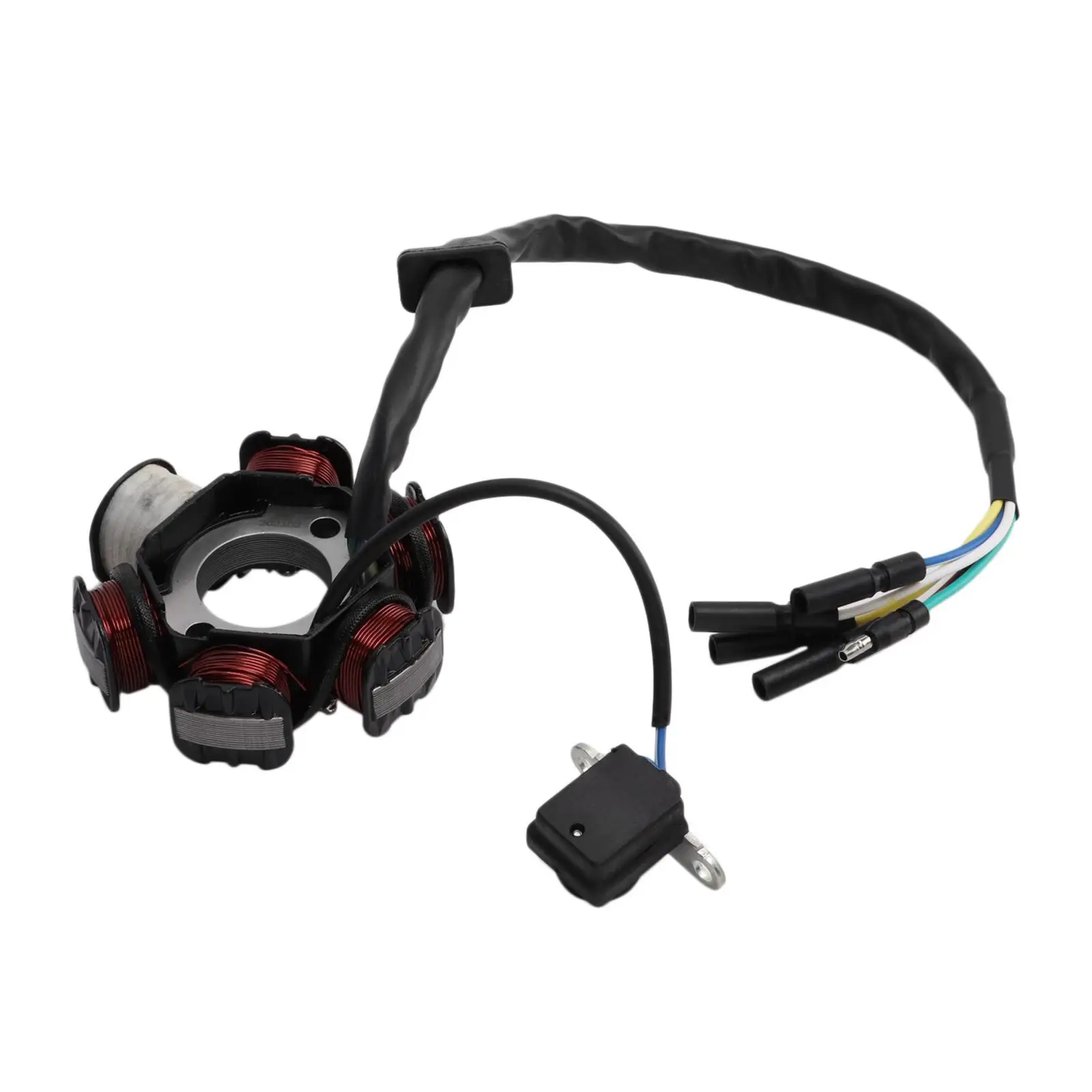 Magneto Ignition Generator Magneto Stator 6-Coil 5 Wires Anticorrosion for gy6 5 cc 7 cc 9 cc 11 cc 12 cc Moped ATV Dirt Bike