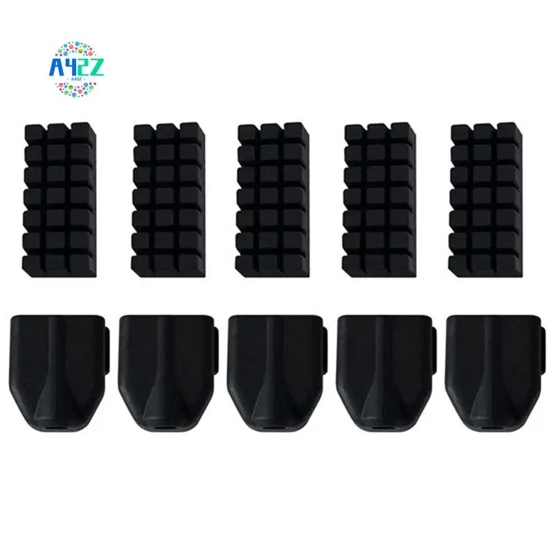 A42Z-5PK Silicone Cover For Flashforge AD5X Heater Block Silicone Sock Sleeve And 5PK Silicone Nozzle Brush Cleaning Brush