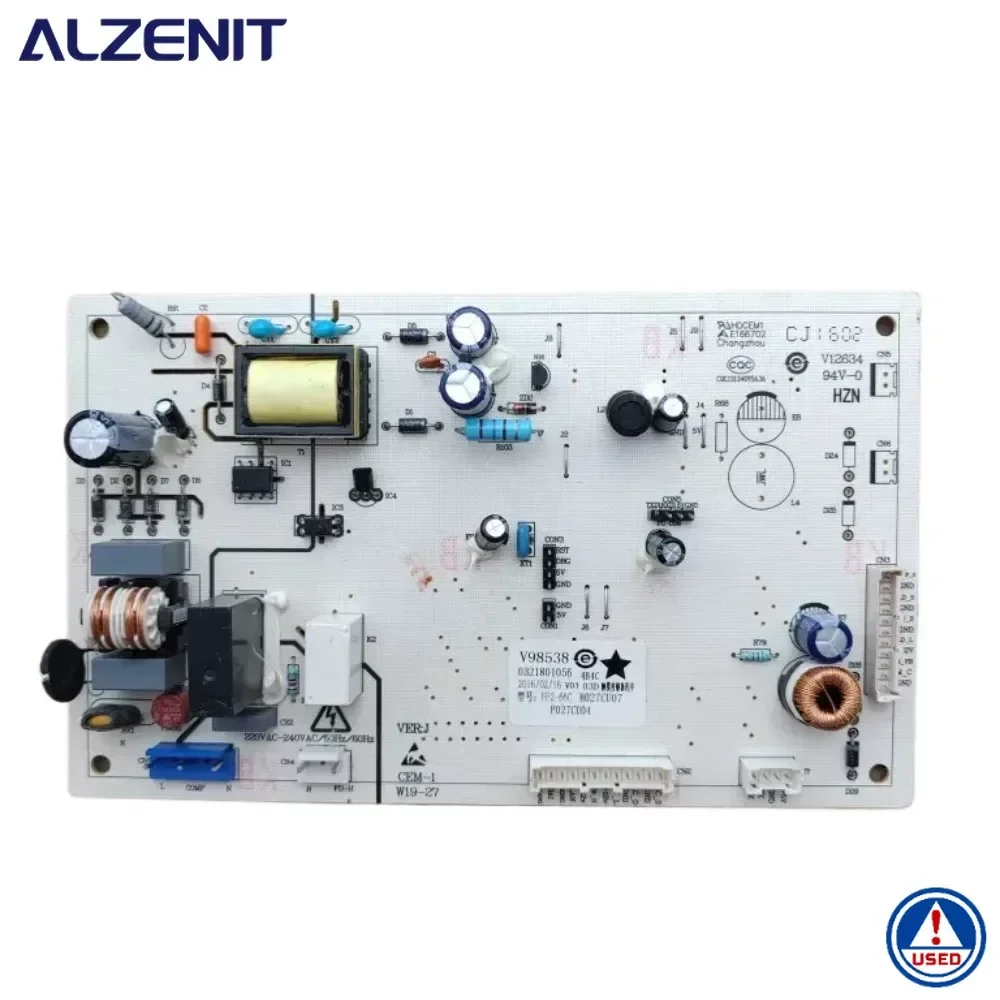 

Used For Samsung Refrigerator Control Board W19-27 Circuit PCB 0321801056 Fridge Motehrboard Freezer Parts