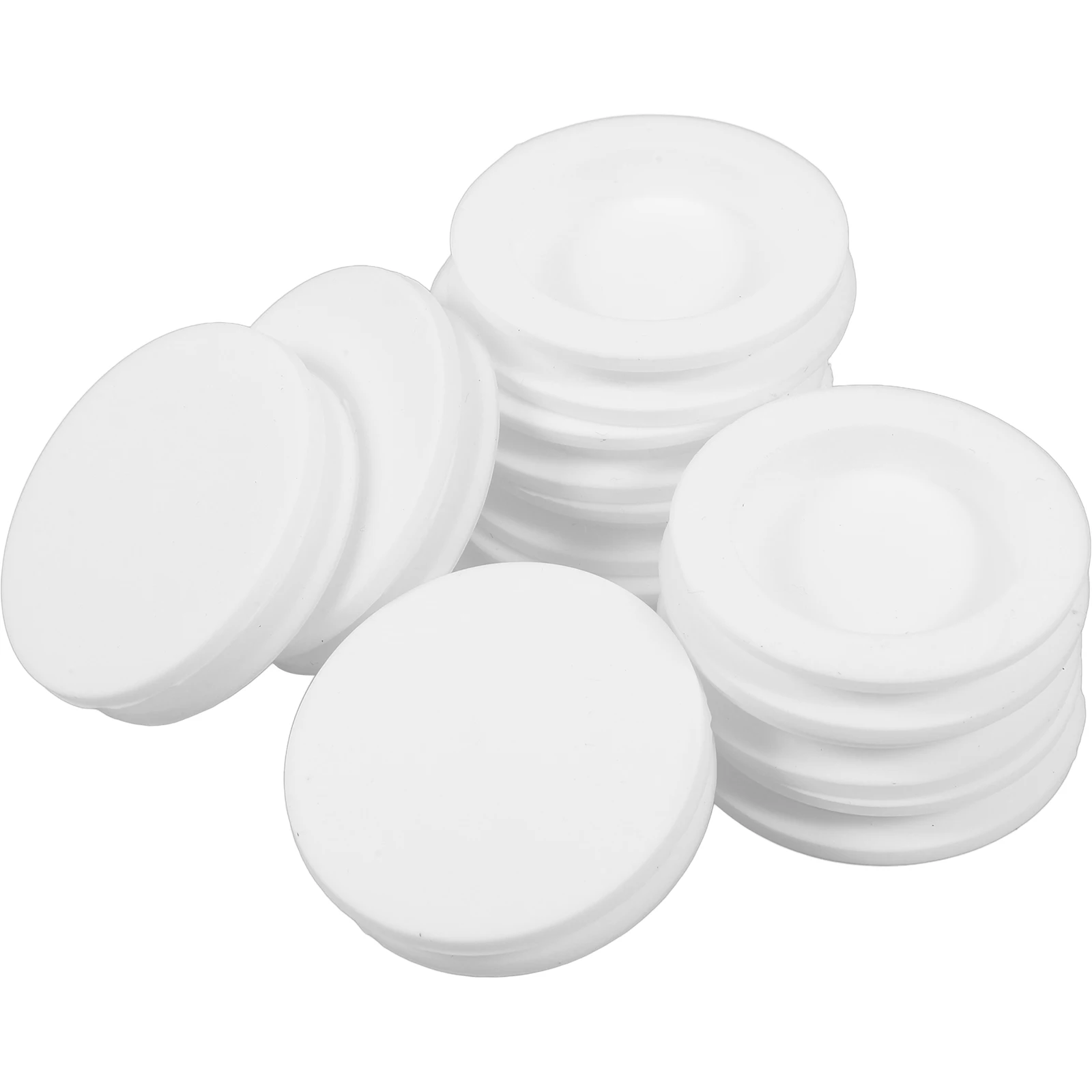 10pcs PVC Bank Plug 38mm Bottom Stopper for Money Jar Durable Sealing Easy Storage Versatile Use Piggy Bank Container Hardware