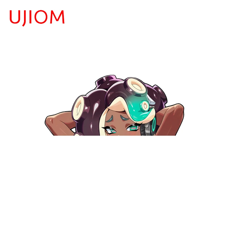 UJIOM Furry Anime Figure Wall Sticker Enchanting Fashionable Sunscreen Graffiti Decal Suitable For Delicate Wallpapers For Kids
