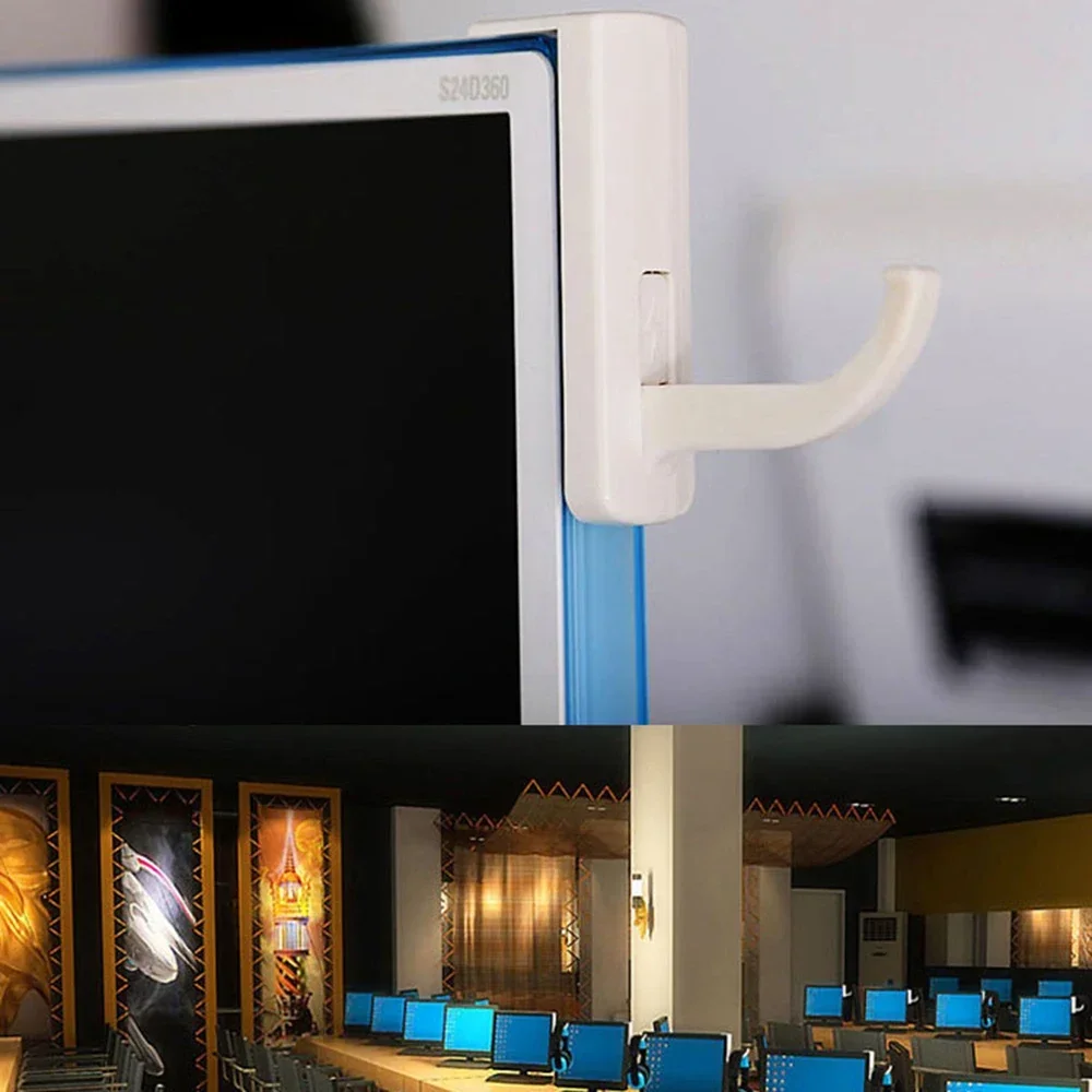 หูฟังหูฟังชุดหูฟังแขวน Hook สำหรับโต๊ะ PC จอแสดงผลอุปกรณ์เสริมหูฟัง