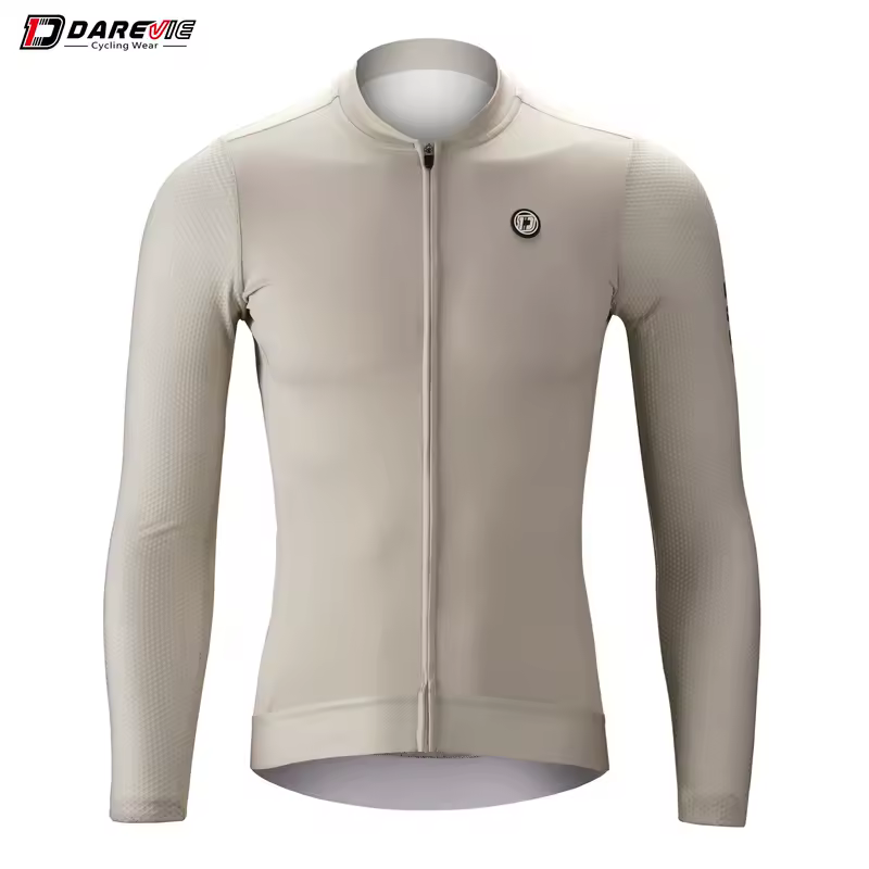 DAREVIE Cycling Jersey Long Sleeve Pro Aero Small Size 3D Bubble Mesh Cycling Jersey Men Women Breathable Man Cycling Maillot - Image 11