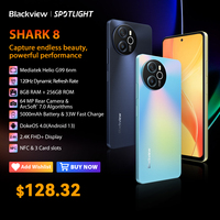 Blackview SHARK 8 Unlocked Smartphone Android13 Mobile Phone, Helio G99 16GB 128GB/256GB, 6.78'' 2.4K Display 64MP Cellphone NFC