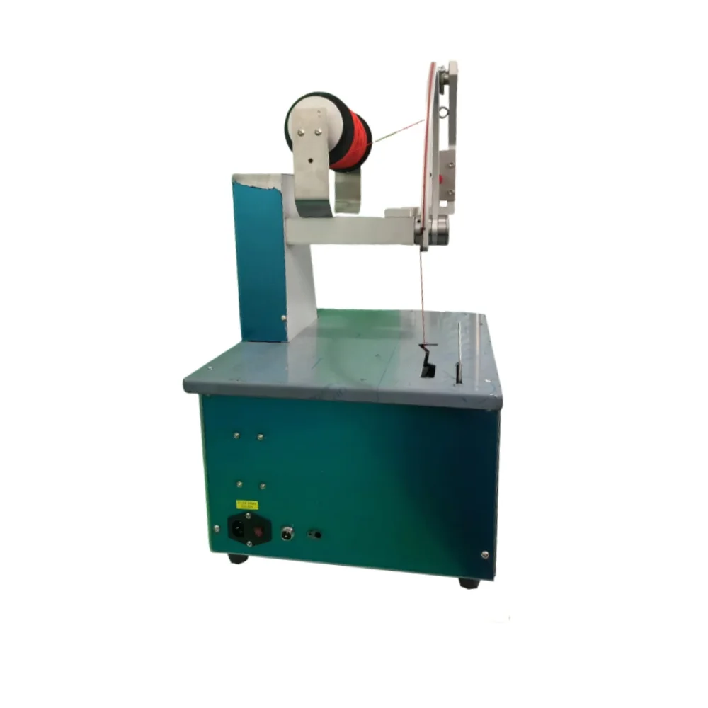 

Flower Bouquet Tying Machine Elastic Rope Vegetables Flowers Strapping Machine Rose Flower Plastic Food Packing Machine