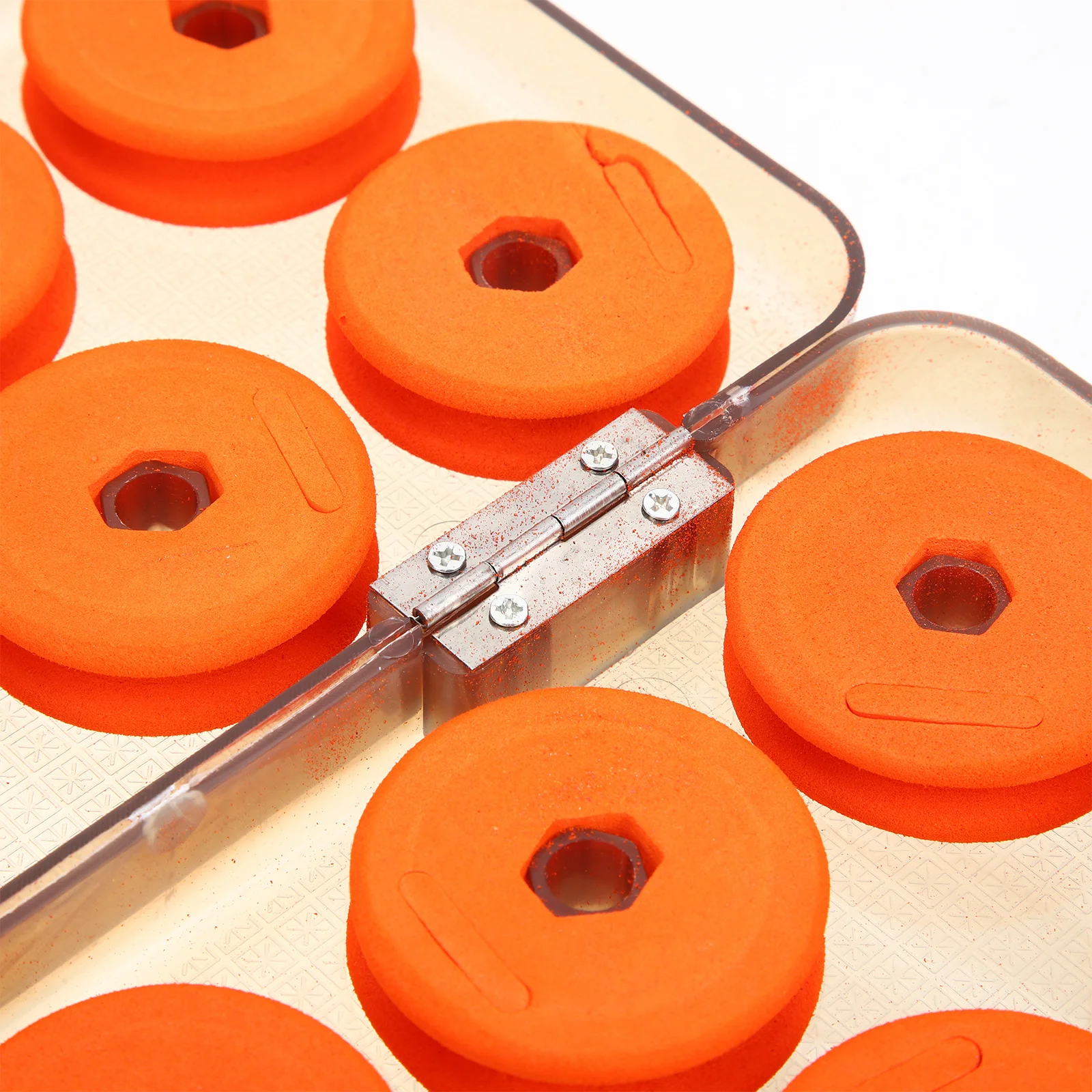 

Reel Box Premium Foam Durable Portable Storage For Line Organizer Reel Protective Case Travel Accessory Fishing Gear Spool