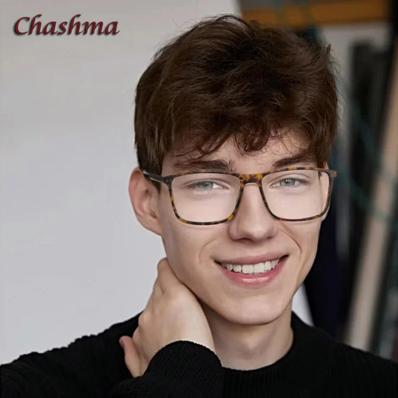 

Chashma Women TR90 Prescription Glasses Frame Teens Student Flexible Temples Optical Ultra Light Eyewear Men Spectacles