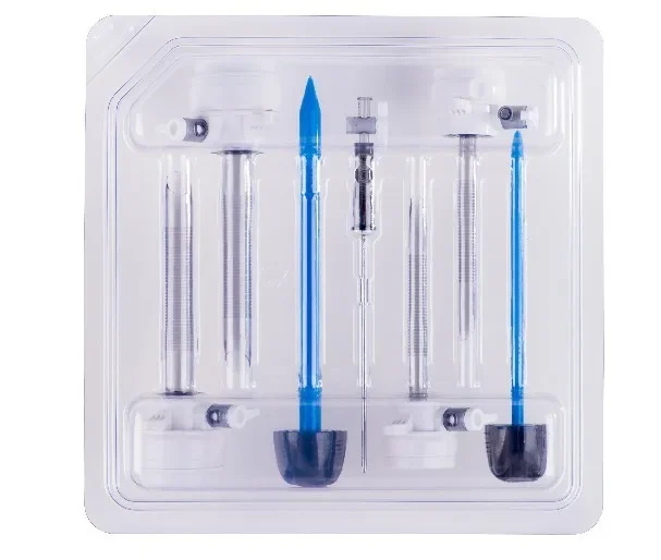 Disposable Surgical Trocar Without Cutter Laparoscopic Trocar And Cannula kit 5mm 10mm