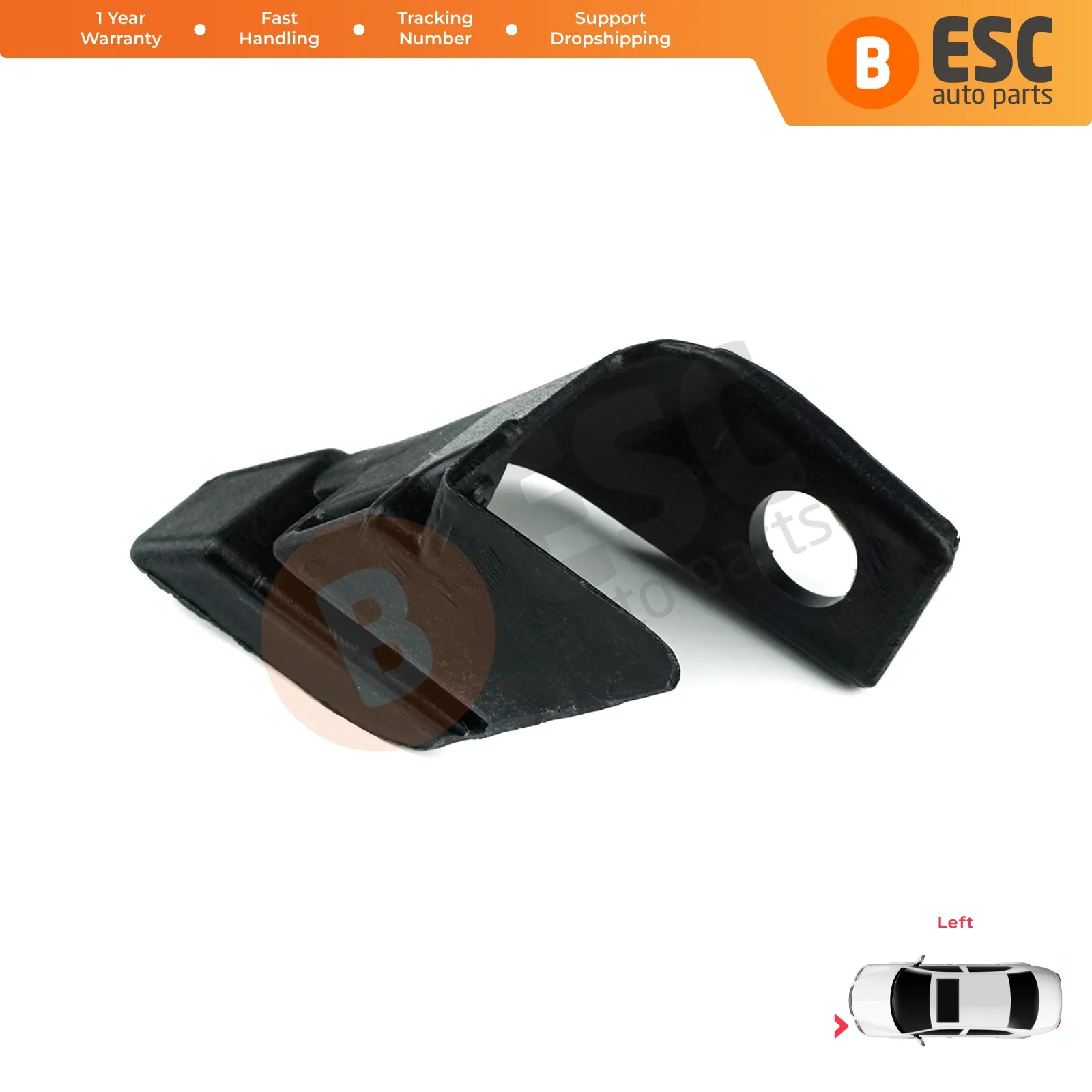 EHL20 Car Headlight Housing Repair Mount Holder Bracket Tab Clips Kit Left for Seat Leon MK2 1P Toledo MK3 5P Altea 5P1941005