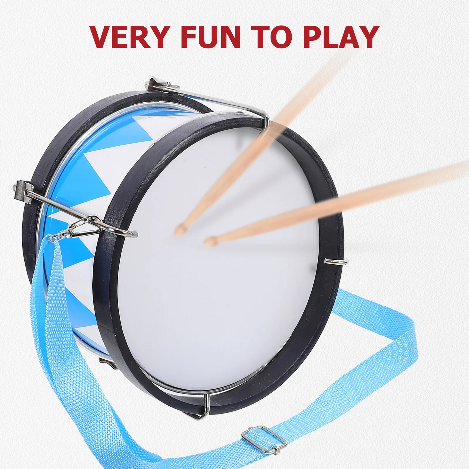 Snare Drum Kid Music Toys Practical Toddler Percussion Instrument Educational Toy Wooden Metal Material on Ability