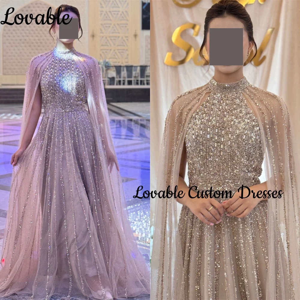 

Элегантные вечерние платья для женщин на заказ Трапеция с овальным вырезом длиной до пола, платья для выпускного вечера с рюшами и кружевными бретелями на молнии Forma