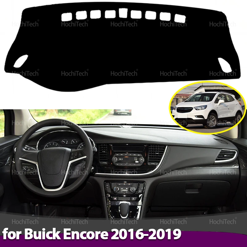 Sonnenschirm Auto Zubehör Dashboard Abdeckung Dash Board Matte Teppich Pad Für Opel Mokka Buick Encore 2016 2017 2018 2019