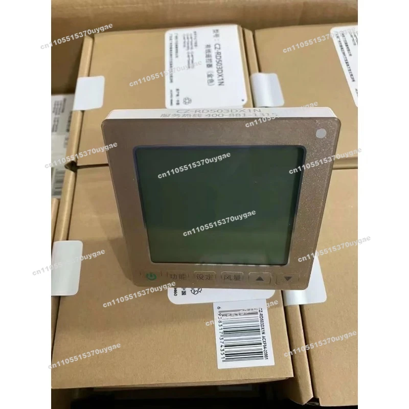 New Central Air Conditioner Multi-line CZ-RD503DX1K Black Touch Screen 86 Control Panel Wire Controller