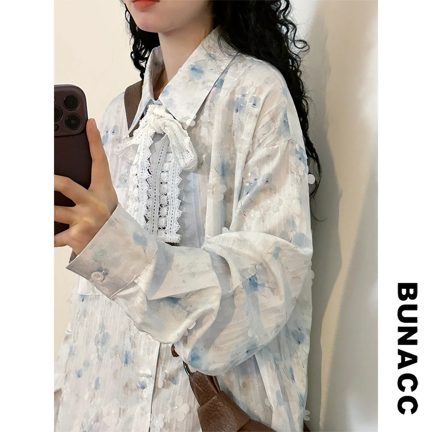 

Ретро-кардиган в японском стиле с длинными рукавами, свободный, повседневный, модный, брендовый, весенне-летний, с принтом, топ для повседневной носки