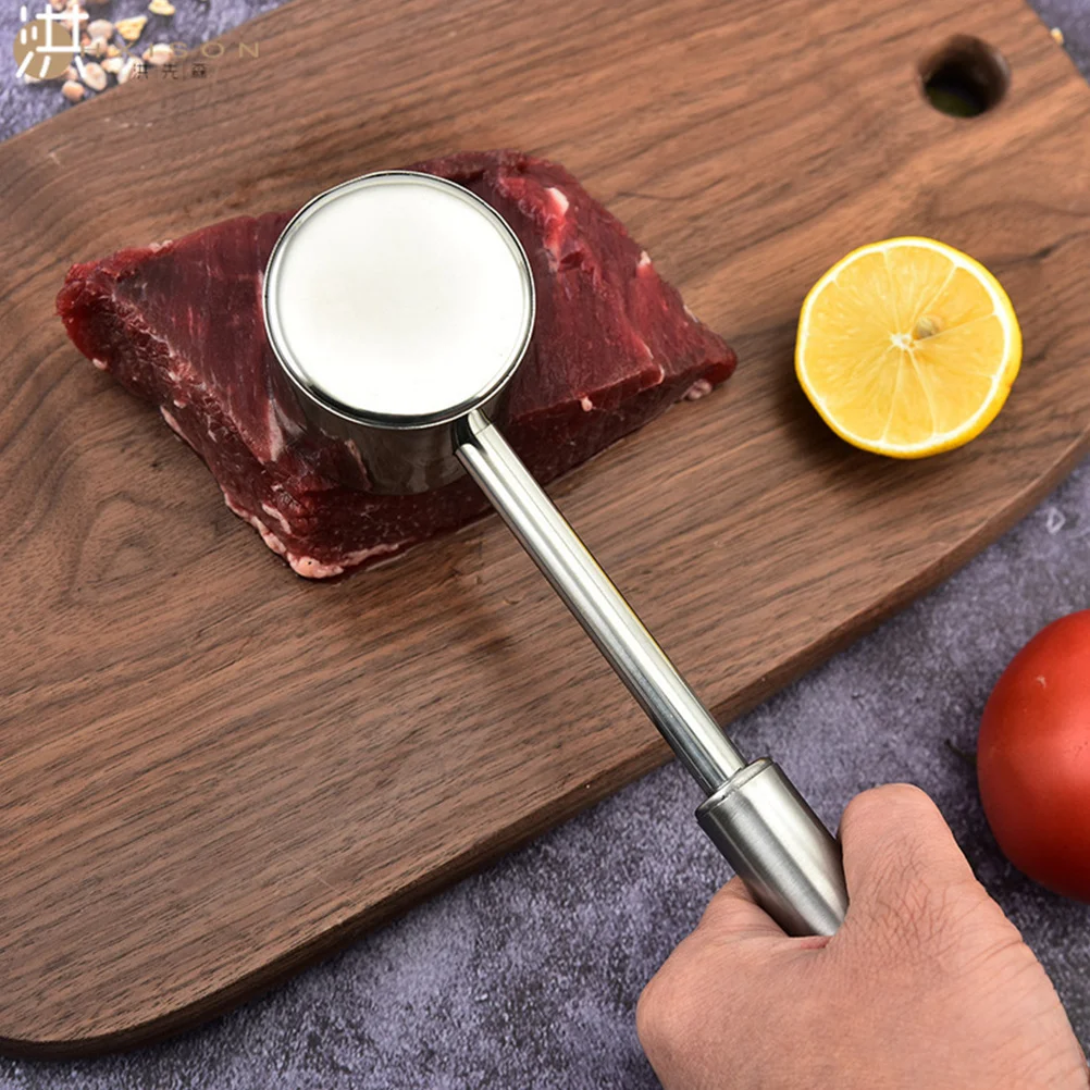 

Tenderizer Hammer Stainless Steel Kitchen Meat Mallet For Steak Beef Chicken Cooking Utensils Home Kitchen Accessory
