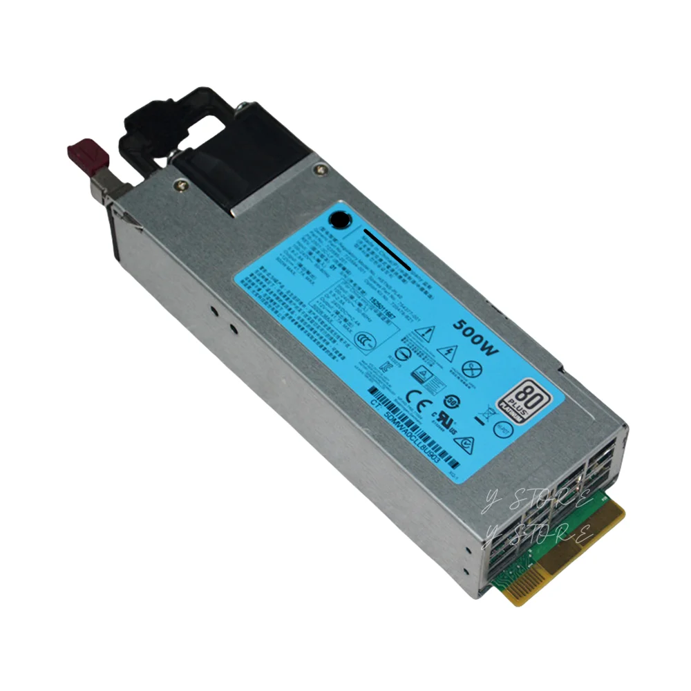 Fonte de alimentação Beke-Server, HP DL360, DL380, DL388, DL560, ML350, G9, HSTNS-PC40, 500W, 723594-001, 723595-501, 723595-201, 754377-001