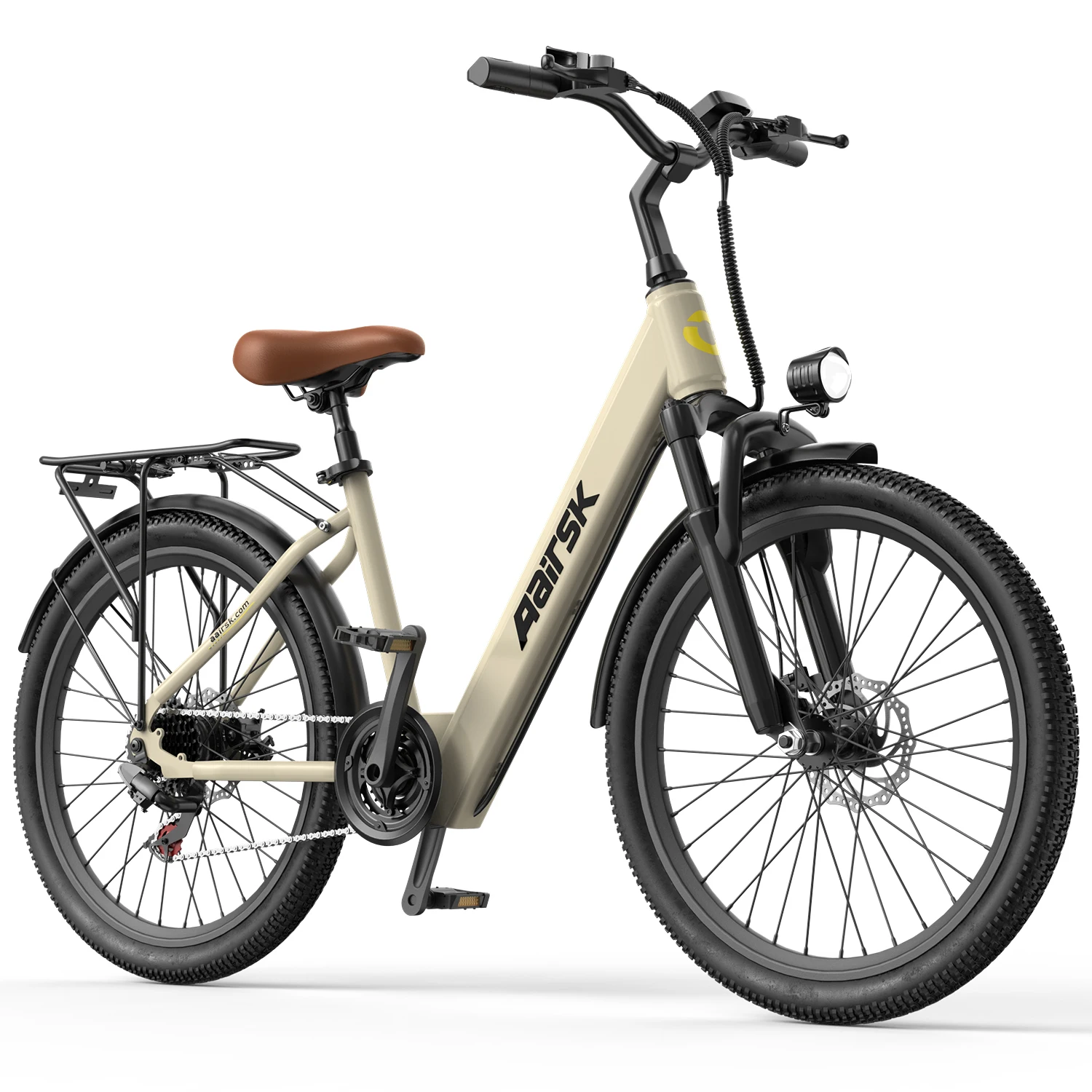 Best Selling 26-Inch SU7 Adventure Series Electric Bicycle Carbon Steel Frame 7 Speed Lithium Battery Electronic Sensor Digital