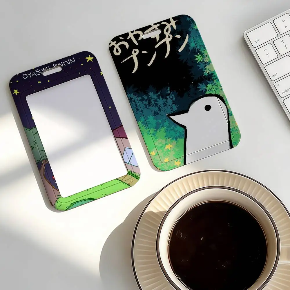 

Милый мультяшный держатель для карт Goodnight Punpun: для транспортных, рабочих, удостоверительных, студенческих и обеденных карт