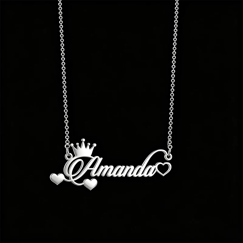 Personalized Gothic Name Choker Necklace, Custom Gift