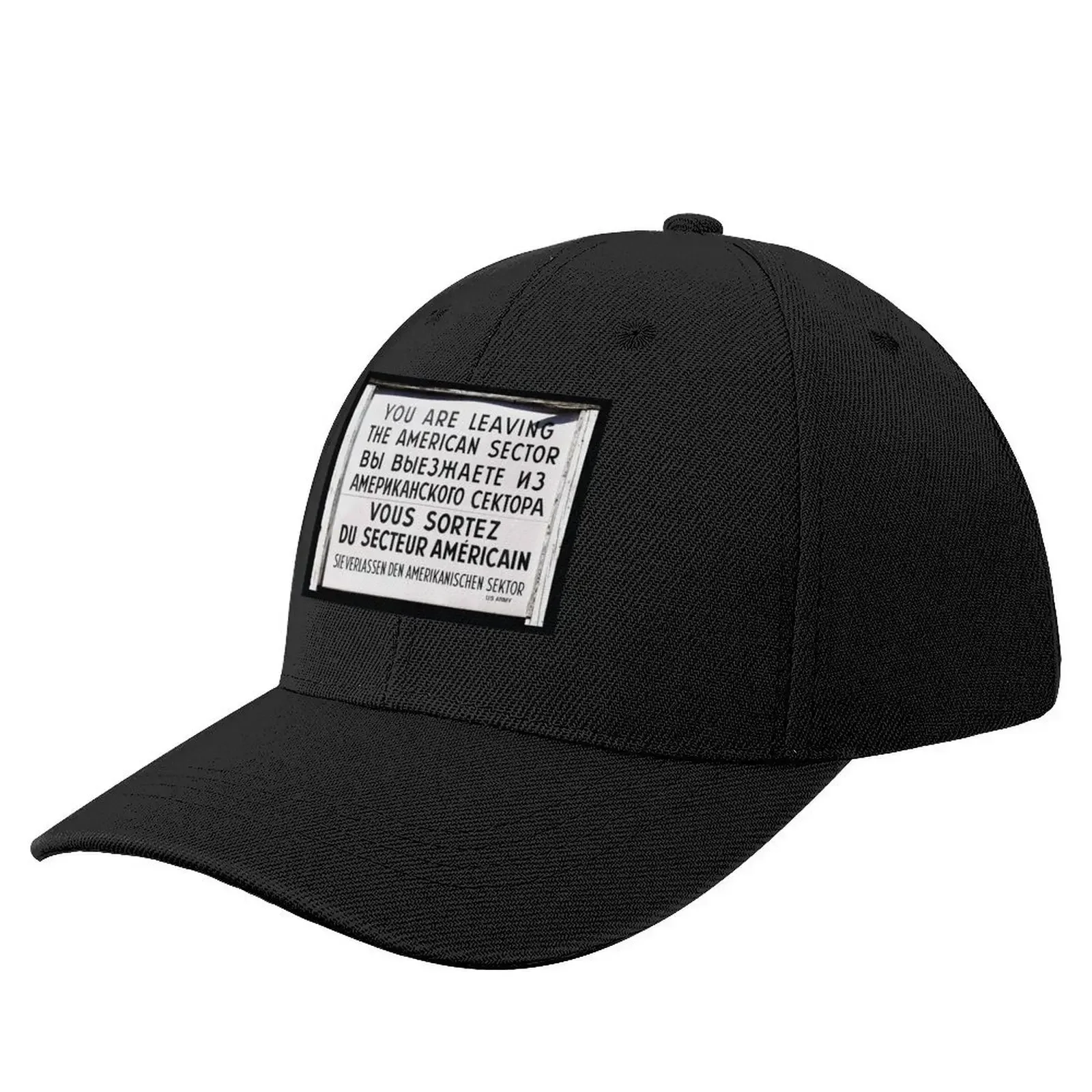 CHECK POINT CHARLIE SIGN Baseball Cap |-F-| custom Hat Boy Child Women's