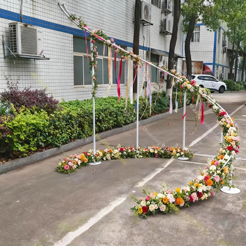 

Stor для свадебной вечеринки, 8,2 x 9,9 фута, белый железный фон, подставка для деревенской свадьбы, натуральная фотобудка в стиле бохо, в помещении/на открытом воздухе