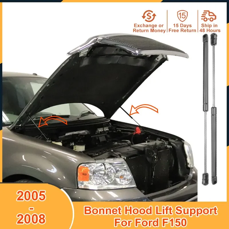 

2004-2008 Bonnet Hood Lift Support for Ford F150 2005 2006 2007 2008 Accessories Strut Bars Gas Damper Shock Absorber