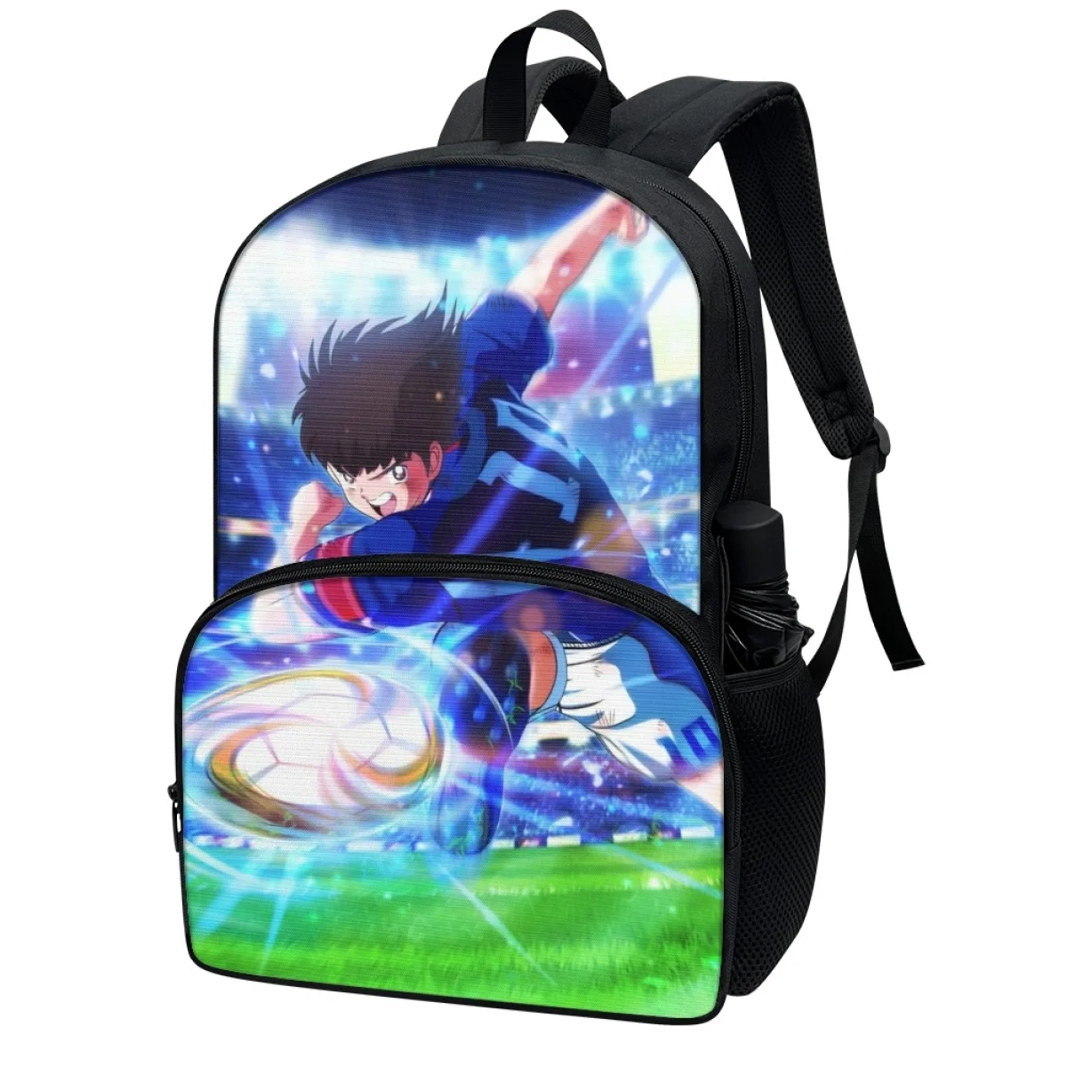 FORUDESIGNS Student School Bags Captain Tsubasa Anime Print Teenagers School Backpacks Fashion Preppy Rucksack Travel Outdoor